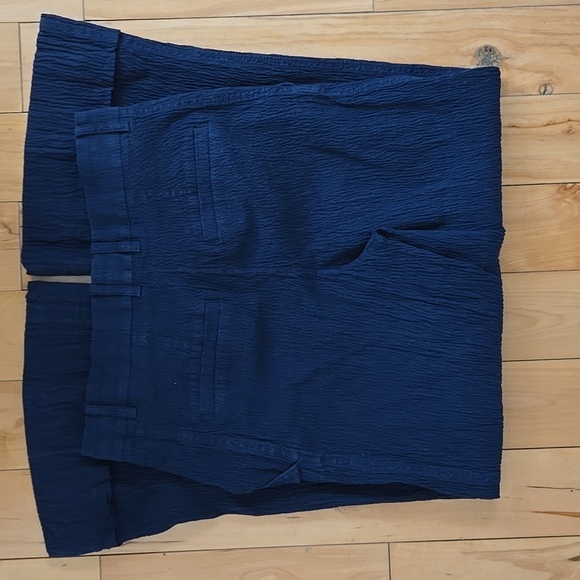 COS Wide-Leg Trousers in navy - Picture 2 of 4